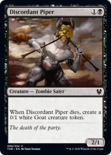 Discordant Piper - Theros Beyond Death - English - NM - MTG