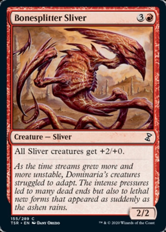 Bonesplitter Sliver - Time Spiral Remastered - English - NM - MTG