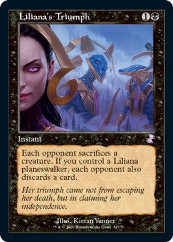 Liliana's Triumph - Time Spiral Remastered - English - NM - MTG
