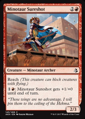 Minotaur Sureshot - Amonkhet - English - NM - MTG