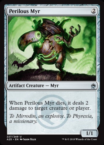 Perilous Myr - Masters 25 - English - NM - MTG