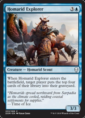Homarid Explorer - Dominaria - English - NM - MTG