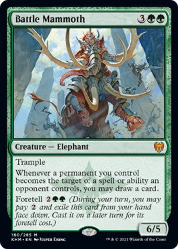 Battle Mammoth - Kaldheim - English - NM - MTG