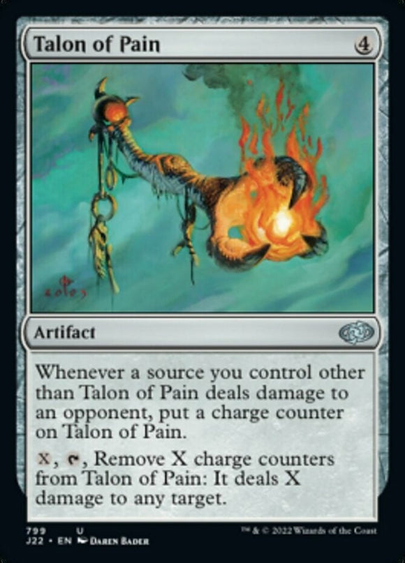 Talon of Pain - Jumpstart 2022 - English - NM - MTG