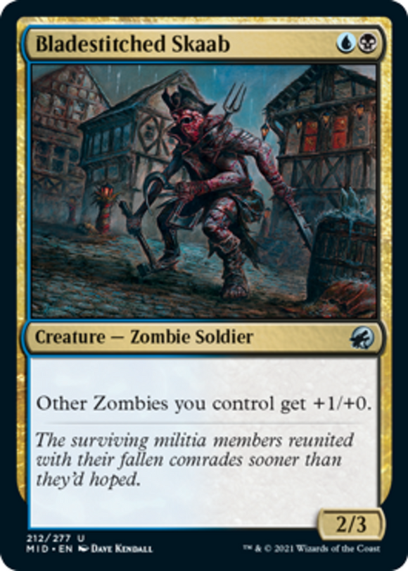 Bladestitched Skaab - Innistrad: Midnight Hunt - English - NM - MTG