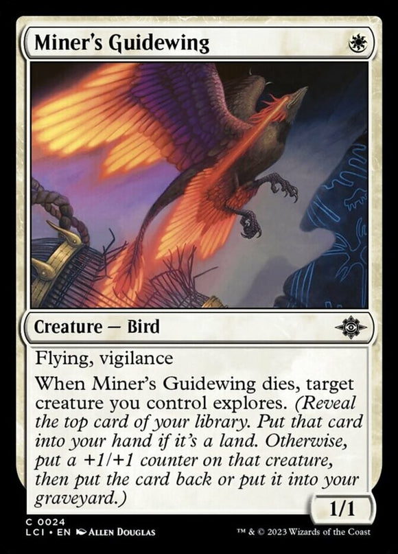 Miner's Guidewing - Lost Caverns of Ixalan - English - NM - MTG