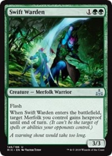 Swift Warden - Rivals of Ixalan - English - NM - MTG
