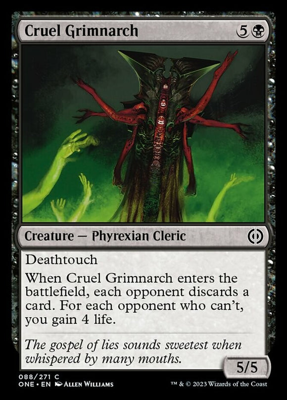 Cruel Grimnarch - Phyrexia: All Will Be One - English - NM - MTG