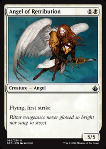 Angel of Retribution - Battlebond - English - NM - MTG