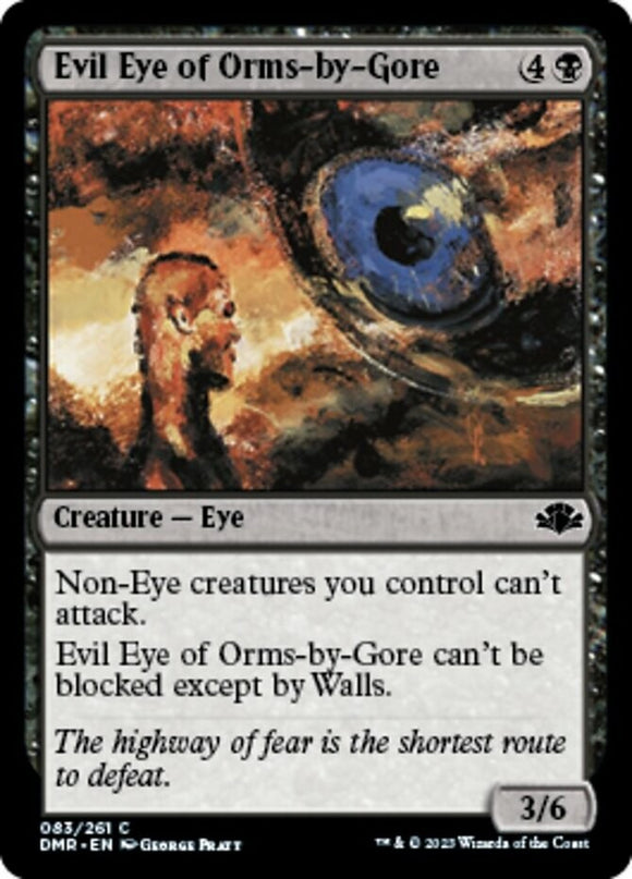 Evil Eye of Orms-by-Gore - Dominaria Remastered - English - NM - MTG