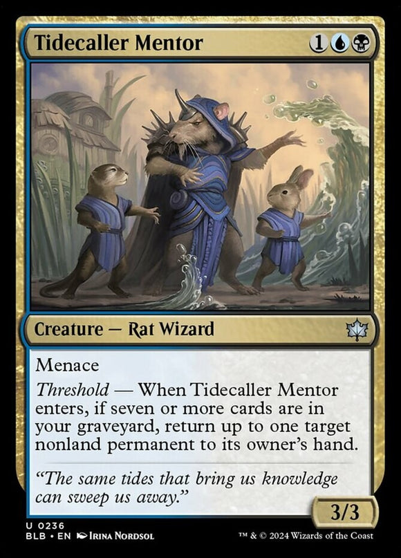 Tidecaller Mentor - Bloomburrow - English - NM - MTG