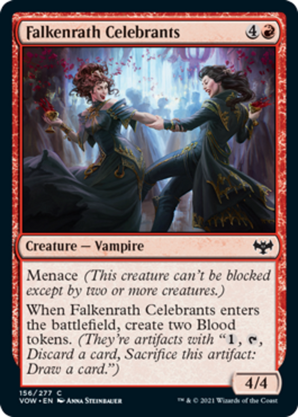 Falkenrath Celebrants - Innistrad: Crimson Vow - English - NM - MTG
