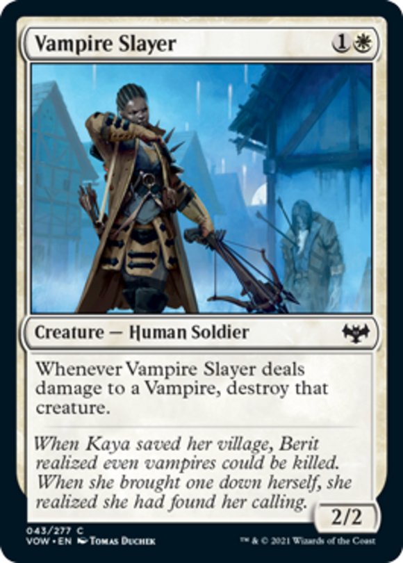 Vampire Slayer - Innistrad: Crimson Vow - English - NM - MTG