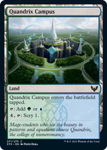 Quandrix Campus - Strixhaven: School of Mages - English - NM - MTG
