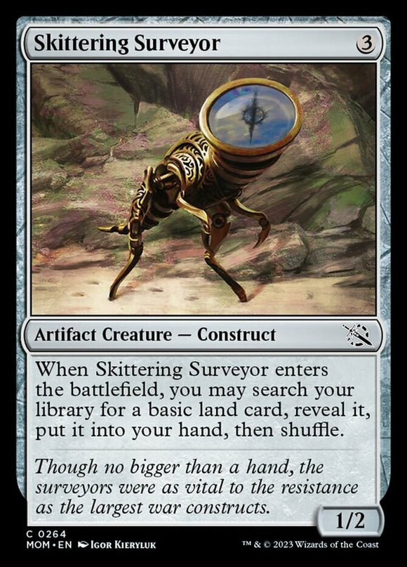 Skittering Surveyor - March of the Machines - English - NM - MTG
