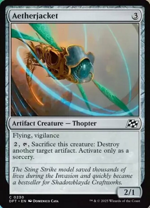 Aetherjacket - Aetherdrift - English - NM - MTG