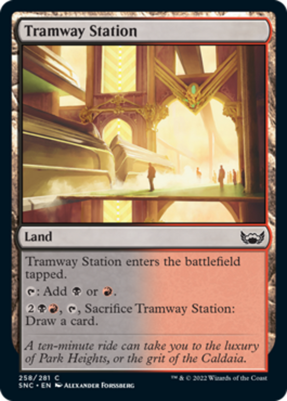 Tramway Station - Streets of New Capenna - English - NM - MTG