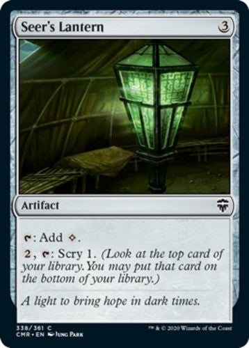 Seer's Lantern - Commander Legends - English - NM - MTG