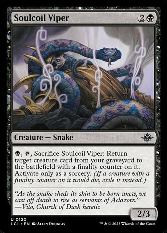 Soulcoil Viper - Lost Caverns of Ixalan - English - NM - MTG