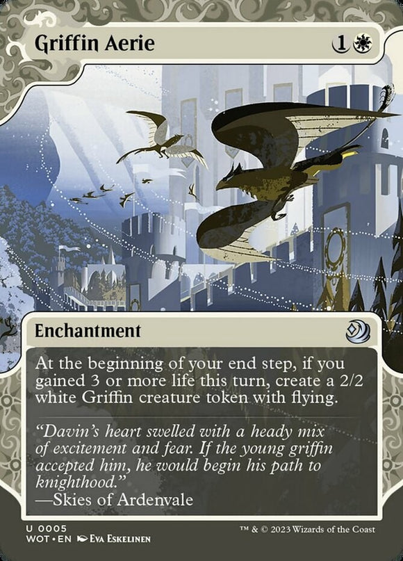 Griffin Aerie - Wilds of Eldraine: Enchanting Tales - English - NM - MTG