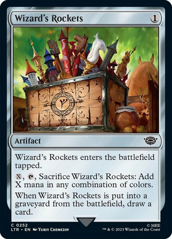 Wizard's Rockets - Lord of the Rings - English - NM - MTG