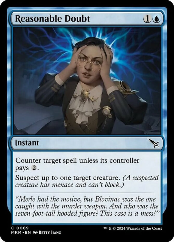 Reasonable Doubt - Murders at Karlov Manor - English - NM - MTG