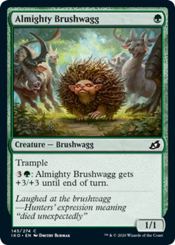 Almighty Brushwagg - Ikoria: Lair of Behemoths - English - NM - MTG