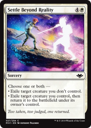 Settle Beyond Reality - Modern Horizons - English - NM - MTG