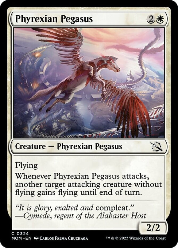 Phyrexian Pegasus - March of the Machines - English - NM - MTG