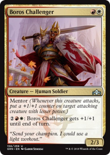 Boros Challenger - Guilds of Ravnica - English - NM - MTG