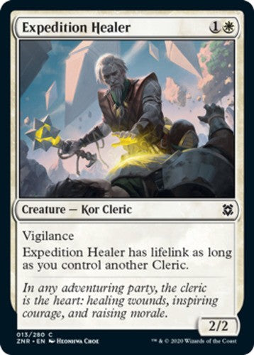 Expedition Healer - Zendikar Rising - English - NM - MTG