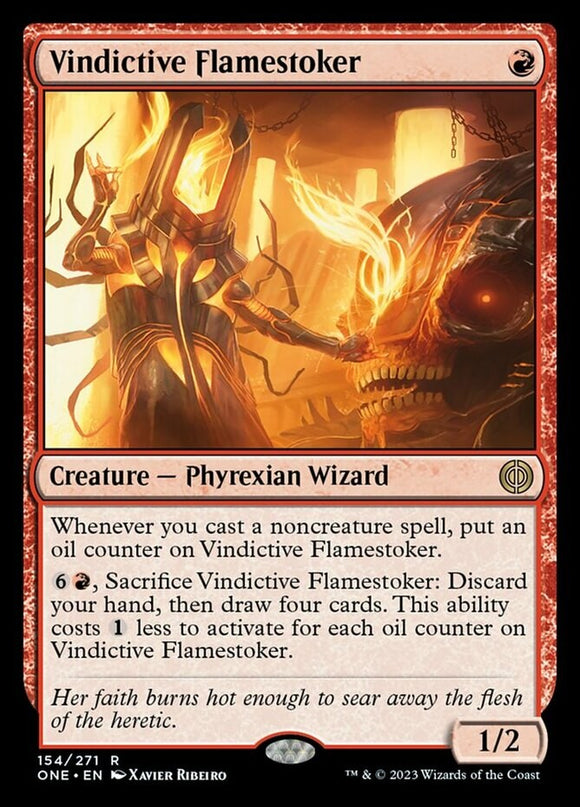 Vindictive Flamestoker - Phyrexia: All Will Be One - English - NM - MTG