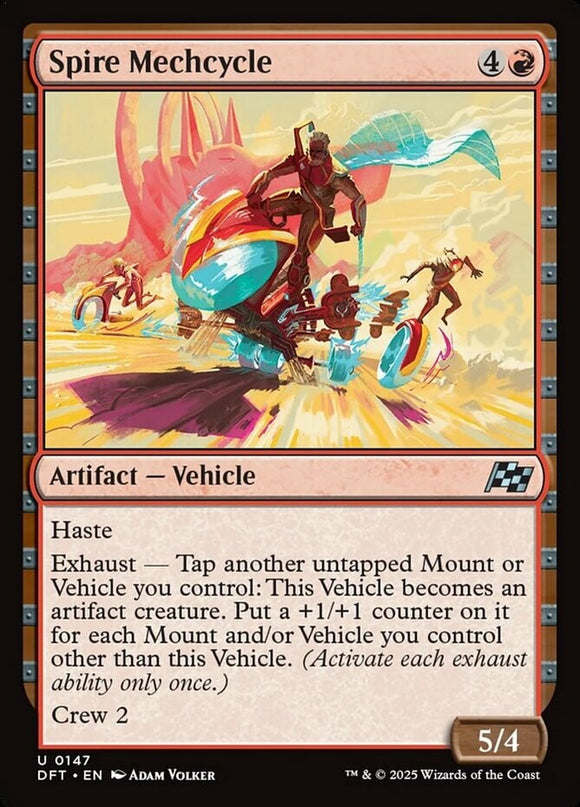 Spire Mechcycle - Aetherdrift - English - NM - MTG