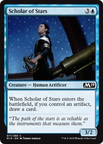Scholar of Stars - Core Set 2019 (M19) - English - NM - MTG