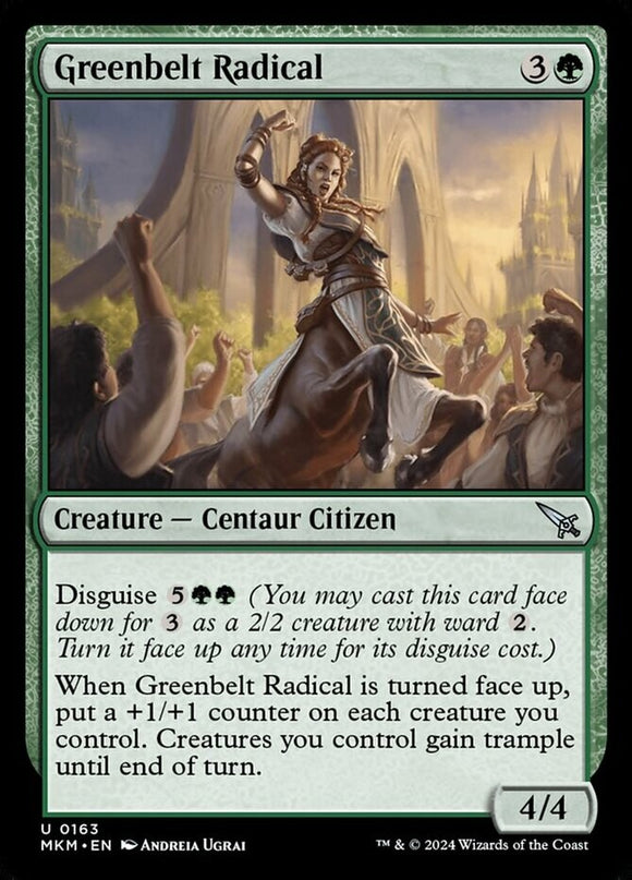 Greenbelt Radical - Murders at Karlov Manor - English - NM - MTG