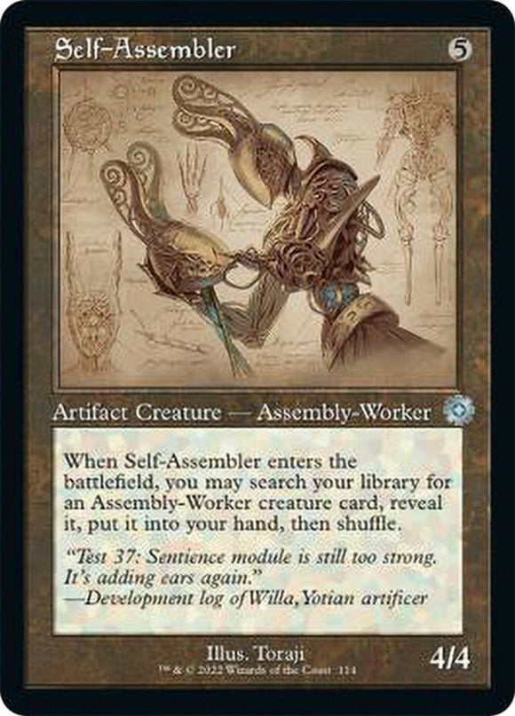 Self-Assembler - Retro Schematic - The Brothers' War - English - NM - MTG