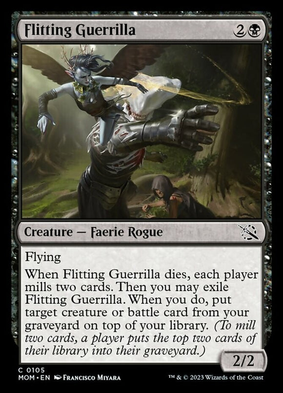Flitting Guerrilla - March of the Machines - English - NM - MTG