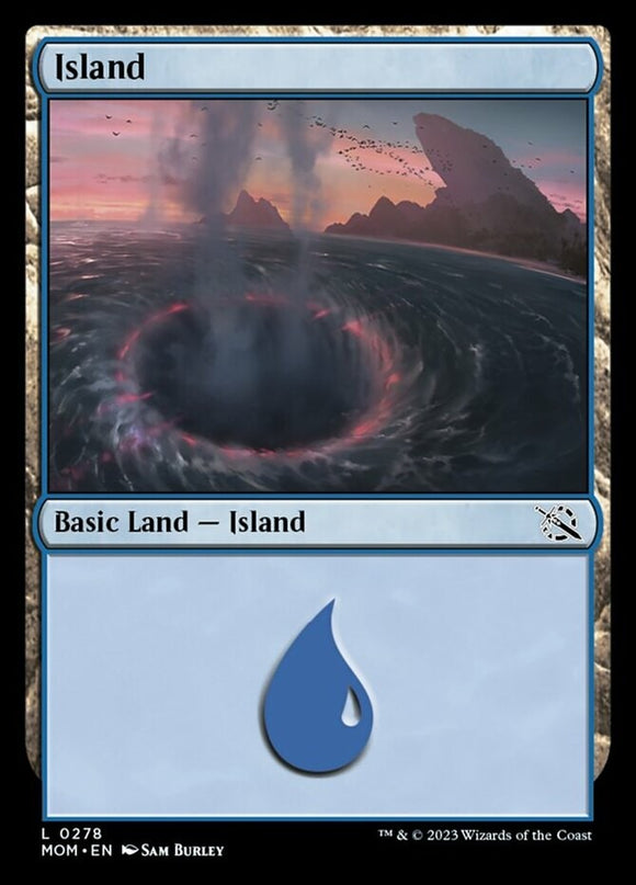 Island (278) - March of the Machines - English - NM - MTG