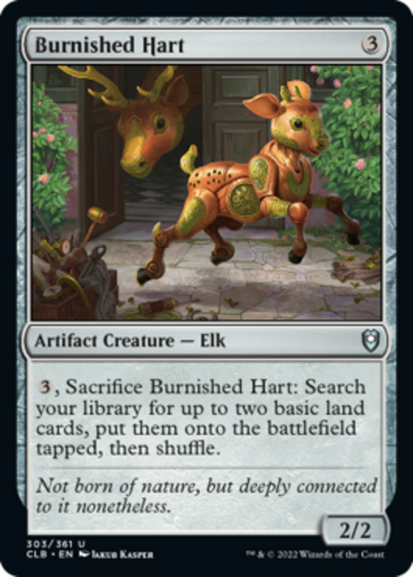 Burnished Hart - Battle for Baldur's Gate - English - NM - MTG