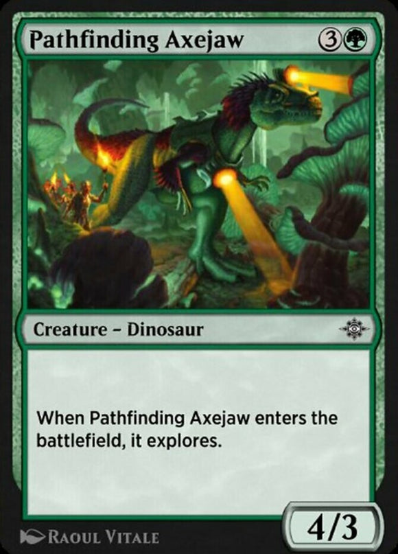Pathfinding Axejaw - Lost Caverns of Ixalan - English - NM - MTG