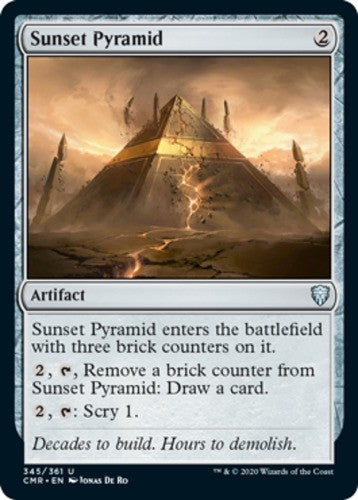 Sunset Pyramid - Commander Legends - English - NM - MTG