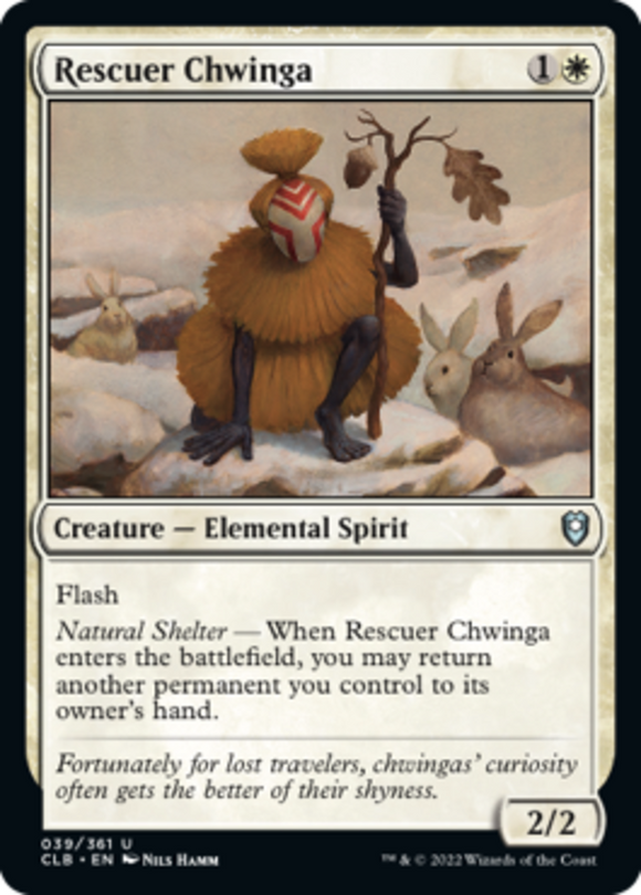 Rescuer Chwinga - Battle for Baldur's Gate - English - NM - MTG