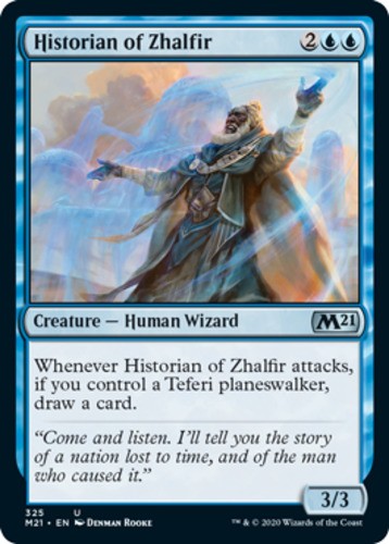 Historian of Zhalfir - Planeswalker Deck Exclusive - Core Set 2021 (M21) - Engli
