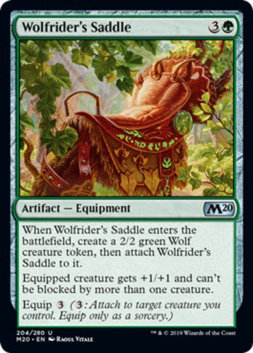 Wolfrider's Saddle - Core Set 2020 (M20) - English - NM - MTG