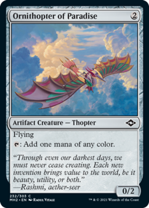 Ornithopter of Paradise - Modern Horizons 2 - English - NM - MTG