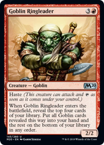 Goblin Ringleader - Core Set 2020 (M20) - English - NM - MTG