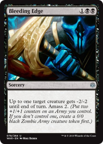 Bleeding Edge - War Of The Spark - English - NM - MTG