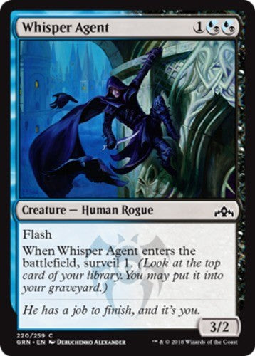 Whisper Agent - Guilds of Ravnica - English - NM - MTG