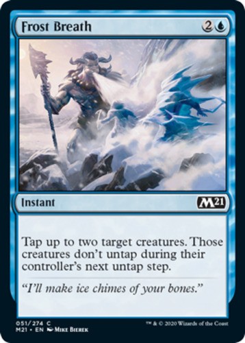 Frost Breath - Core Set 2021 (M21) - English - NM - MTG