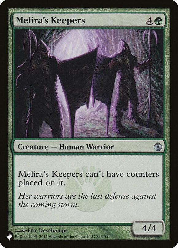Melira's Keepers - The List - The List - English - NM - MTG